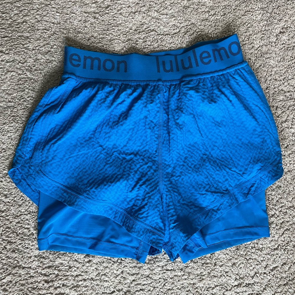 Lululemon Blue Athletic Shorts